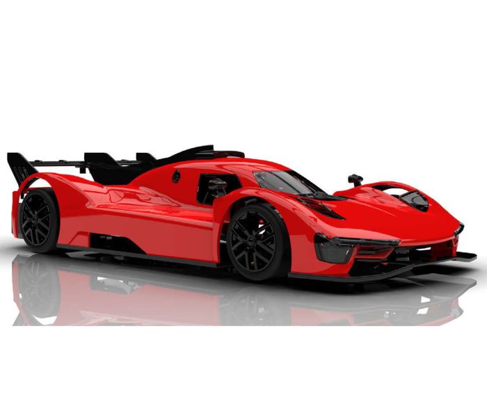NSR Hypercar Test Car Red