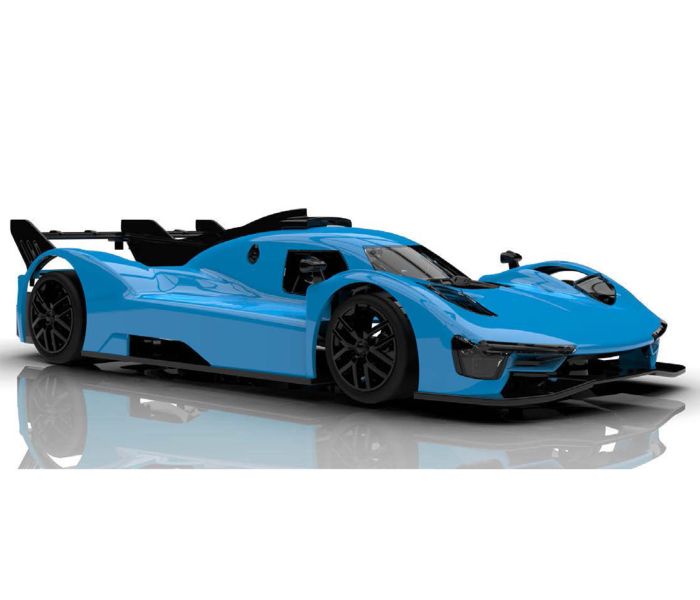 NSR Hypercar Test Car Blue