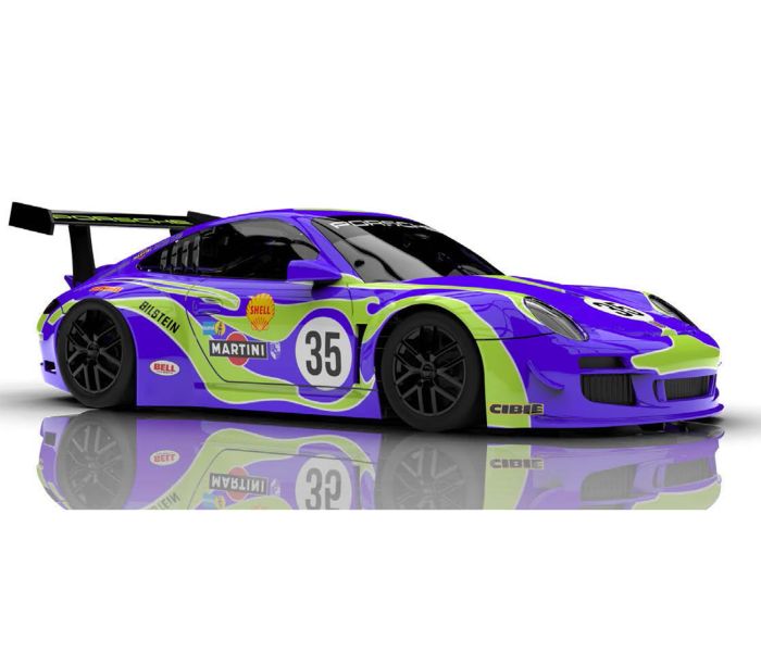 P997 Purple Hippy No.35 Psychedelic Livery