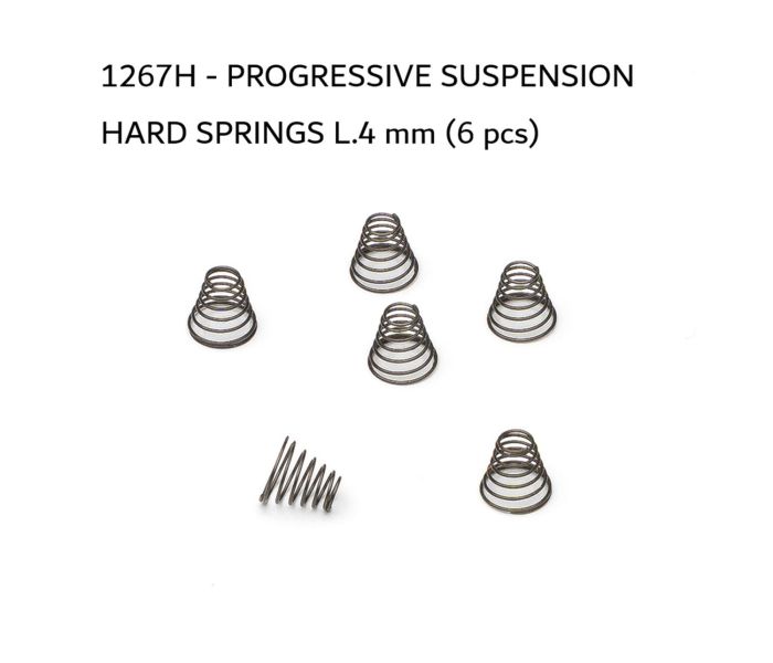 Progressive Suspension Hard Springs L=0.4mm (6)