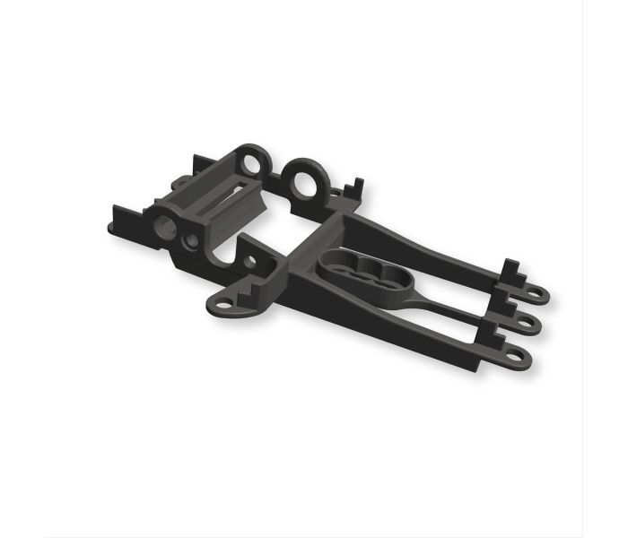 NSR Hypercar Motor Support Medium Black SW/Offset + 1mm