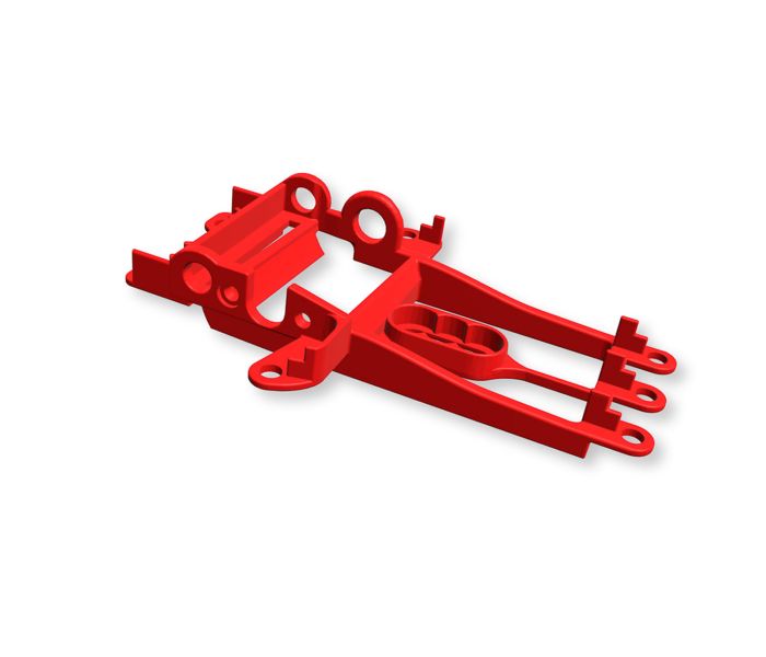 NSR Hypercar Motor Support Extra Hard Red SW/Offset+0.75mm