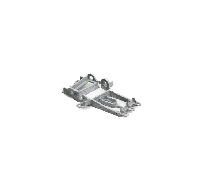 NSR Hypercar Motor Support Grey V2 AW 11 Degree Offset+0.75
