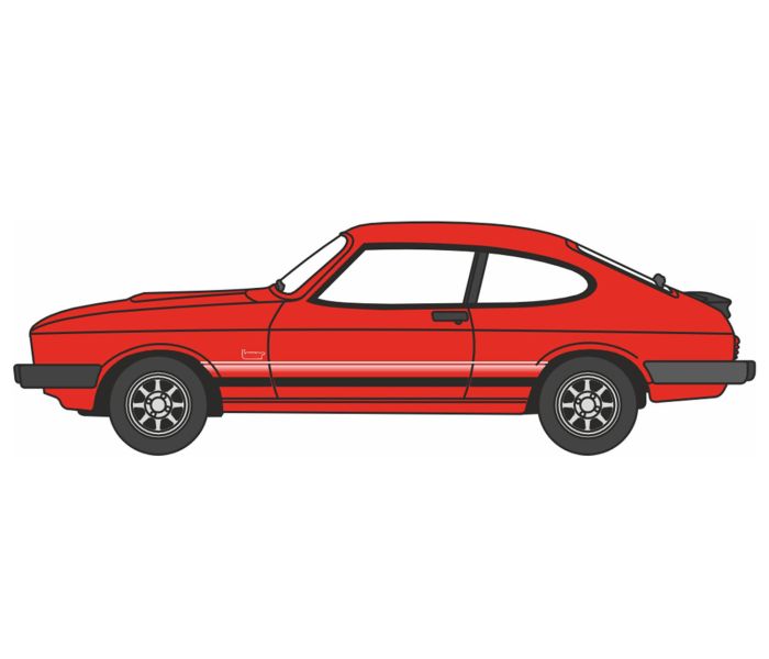 Ford Capri Mk3 Sebring Red