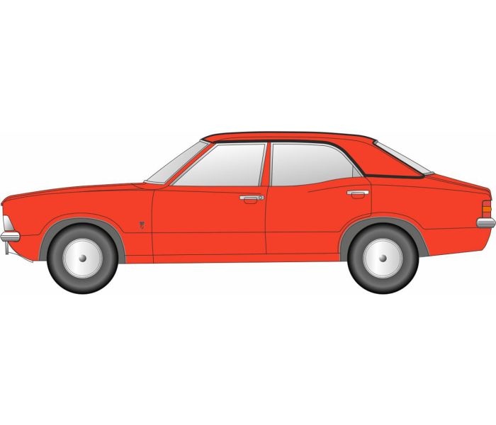 Ford Cortina Mk3 Sebring Red