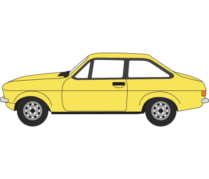 Ford Escort Mk2 Signal Yellow
