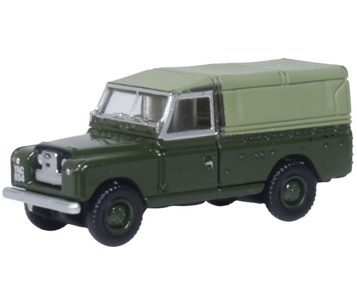 Land Rover Series II LWB Canvas Bronze Green
