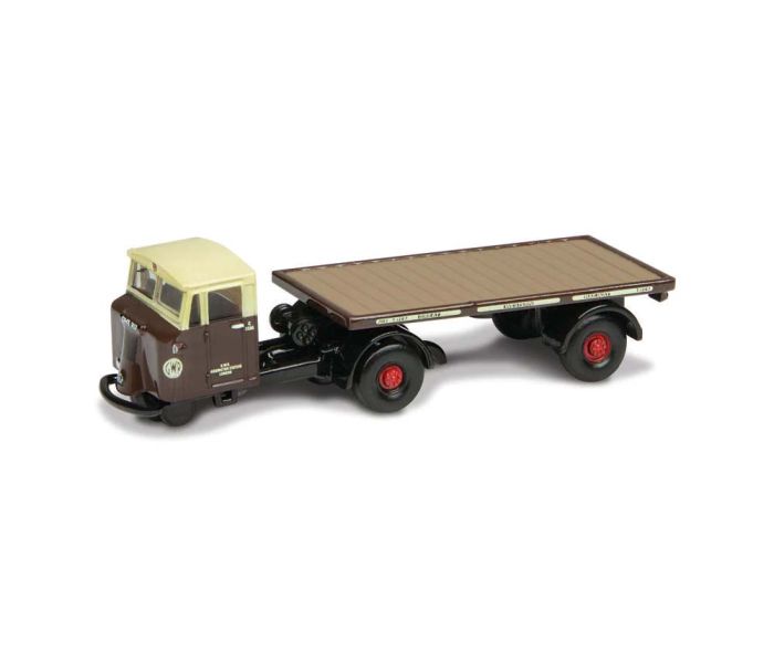 Scammell Mechanical Horse Flat Trailer GWR