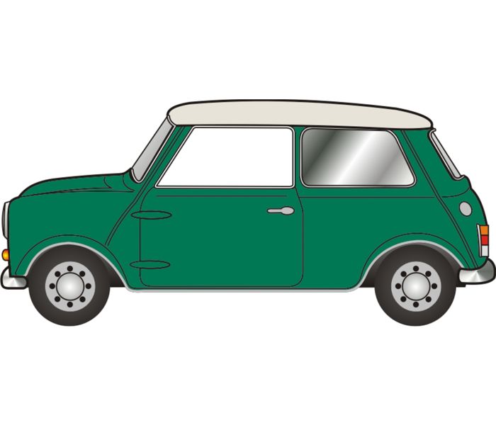 Mini Almond Green/Old English White