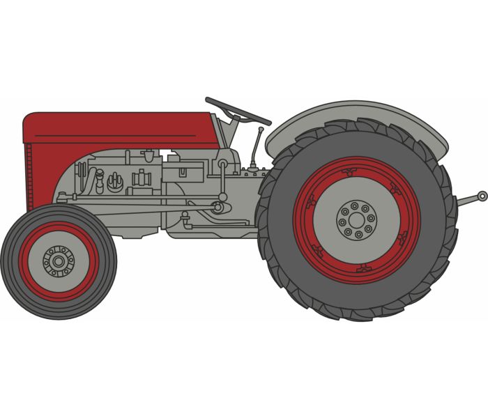 Ferguson TEA Tractor Red