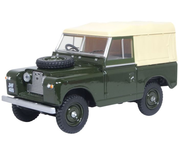 Land Rover Series II SWB Canvas Bronze Green