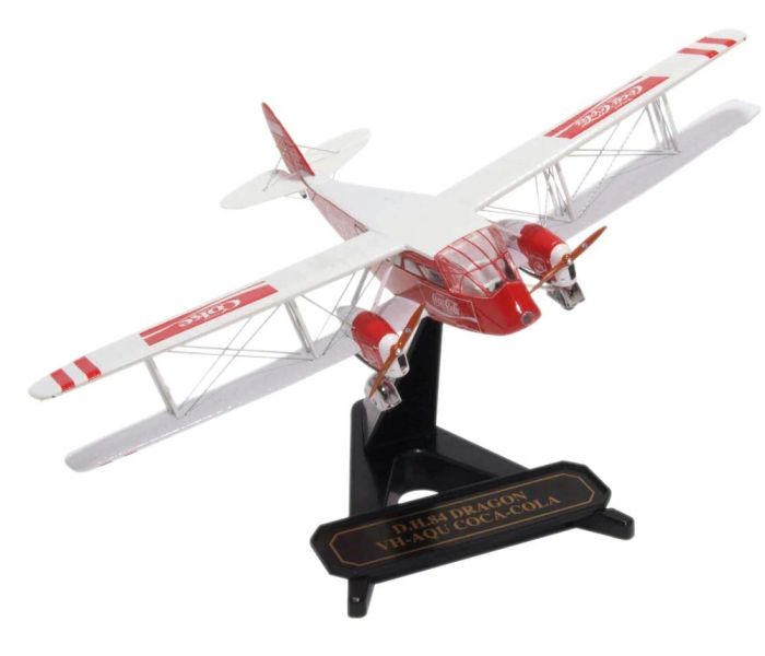 DH84 Dragon VH-AQU Coca Cola