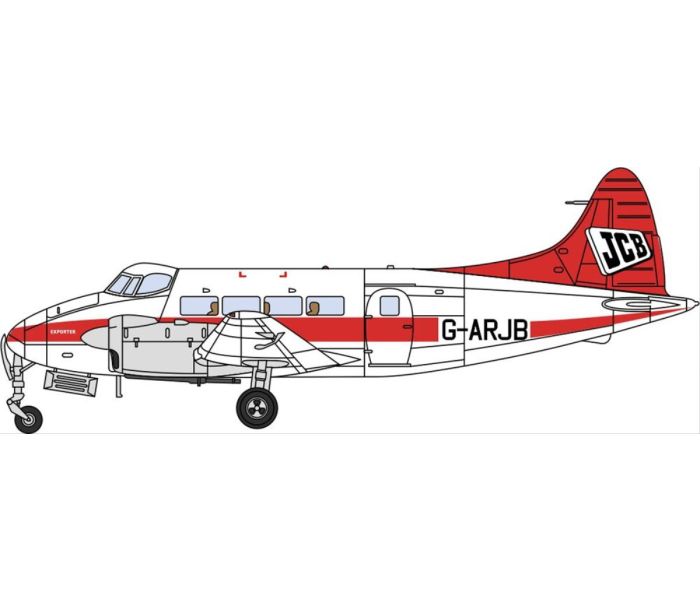 DH Dove JCB G-ARJB