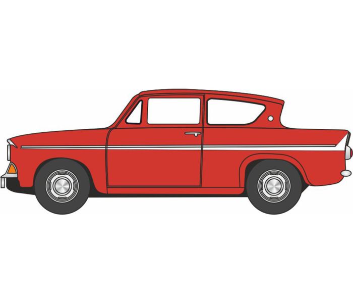Ford Anglia Monaco Red