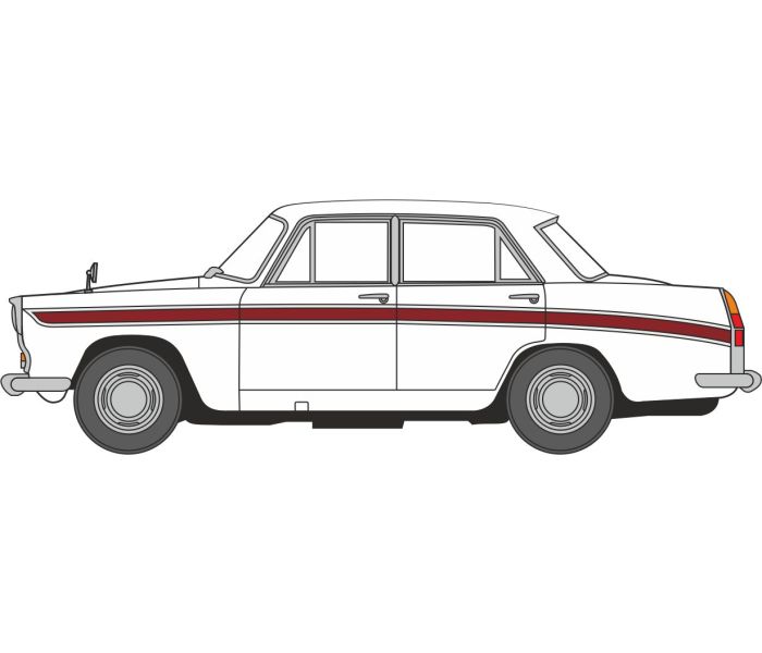 Austin Cambridge Snowberry White/Embassy Maroon
