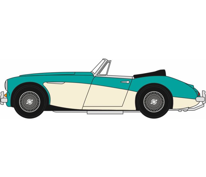 Austin Healey 3000 Florida Green/Ivory White