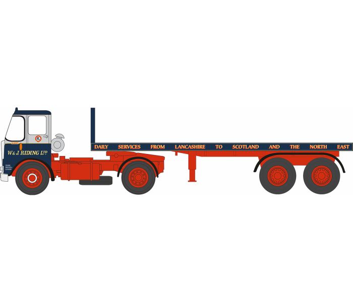 Atkinson Borderer Flatbed Trailer W & J Riding Ltd