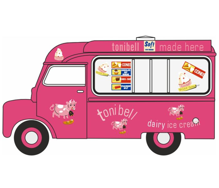 Bedford CA Ice Cream Van Tonibell