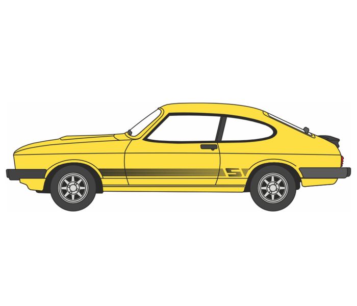 Ford Capri MkIII Jasmine Yellow