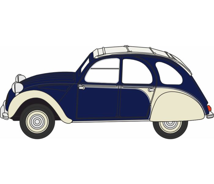 Citroen 2CV Dolly Blueberries & Cream