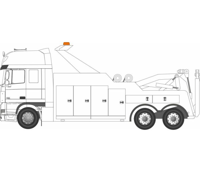 DAF Recovery Truck White