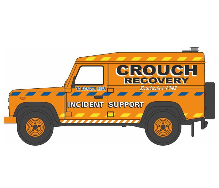 Land Rover Defender LWB Crouch Recovery