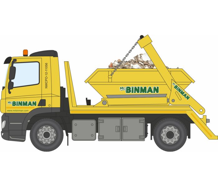 DAF Skip Lorry Mr Binman
