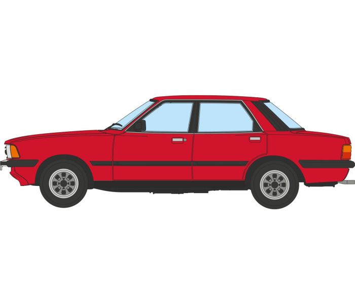 Ford Cortina Mk5 Cardinal Red