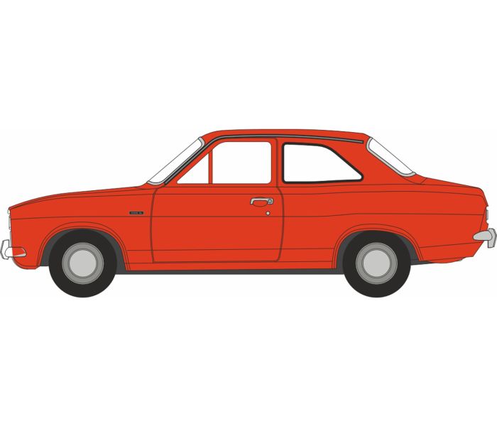 Ford Escort Mk1 Sunset Red
