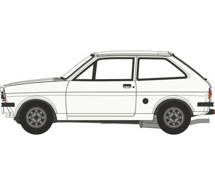 Ford Fiesta Mk1 Diamond White