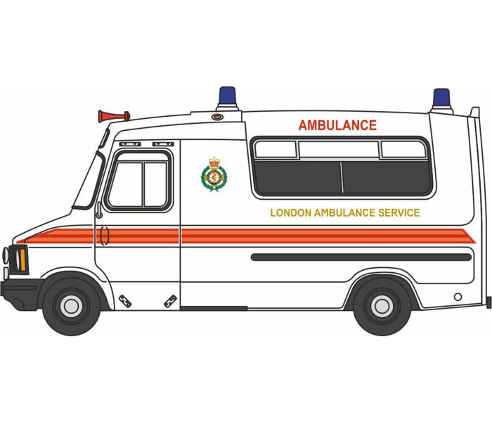 Bedford CF Hanlon Ambulance London Ambulance Service OFAH