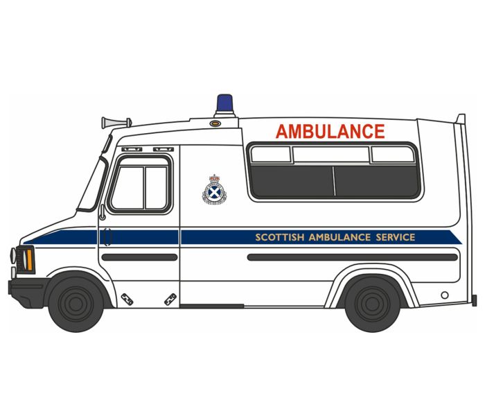 Bedford CF Hanlon Ambulance Scottish Ambulance Service