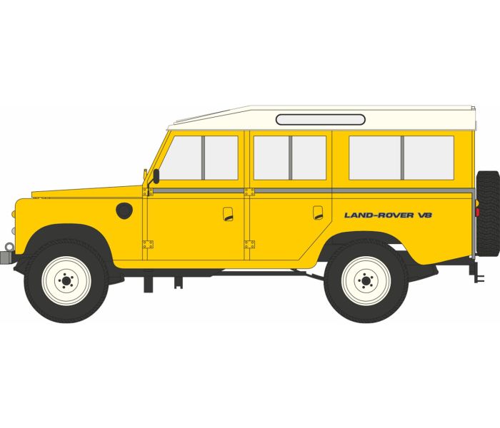 Land Rover Stage One V8 Inca Yellow