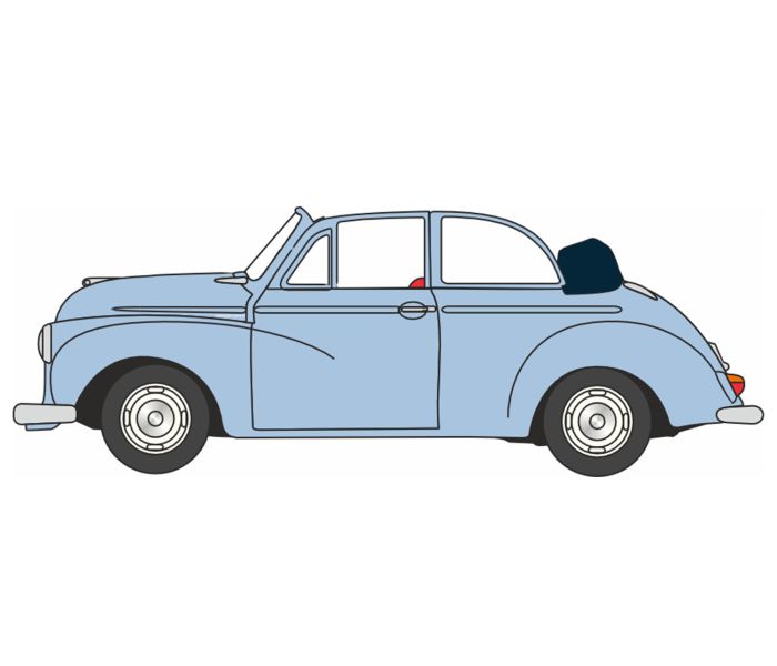 Morris Minor Convertible (Open) Smoke Grey