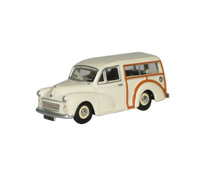 Morris Minor Traveller Old English White