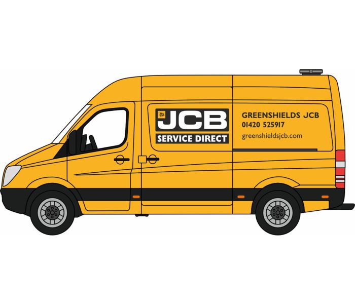 Mercedes Sprinter Van Greenshields JCB