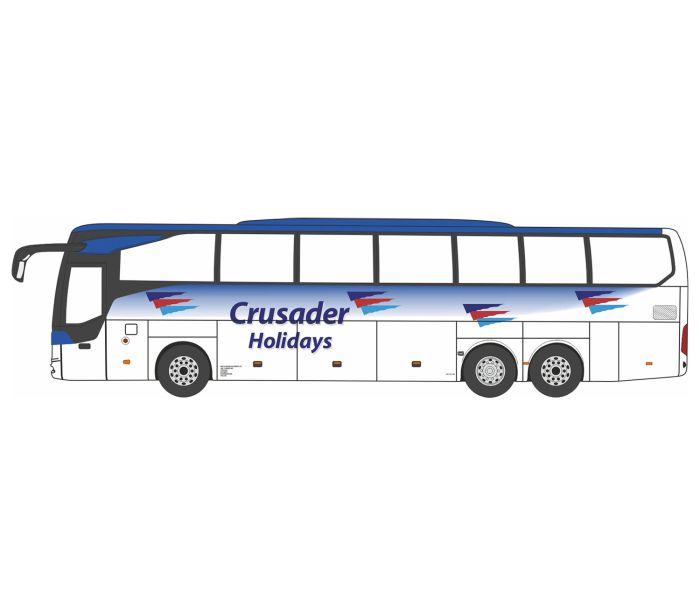 Mercedes Tourismo 3 Axle Crusader Holidays