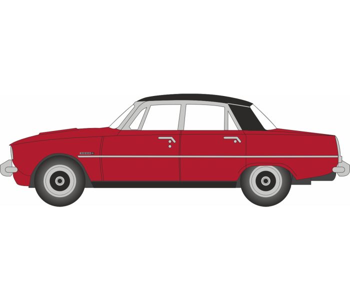 Rover P6 Brigade Red
