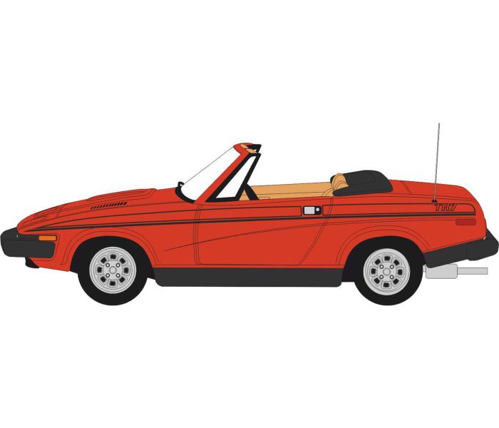 Triumph TR7 Vermillion