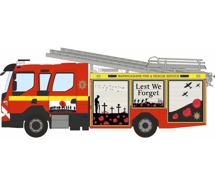 Volvo FL Emergency One Warwickshire Fire & Rescue Service
