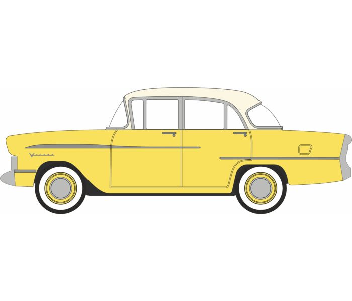 Vauxhall Victor F Series Mk1 Harvest Yellow/Dover White