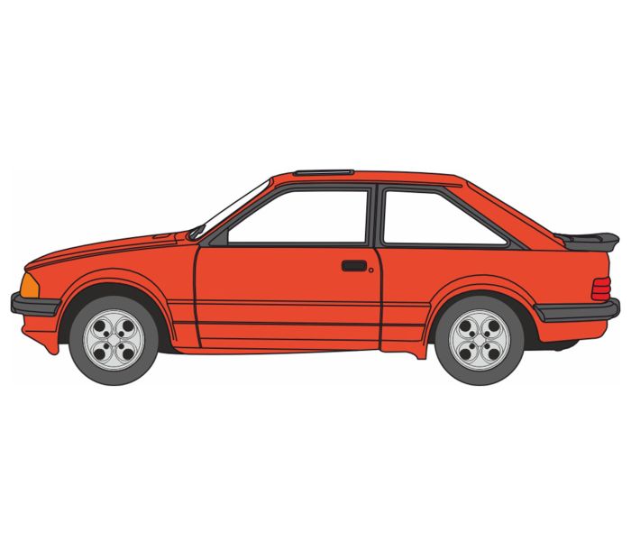 Ford Escort XR3i Sunburst Red