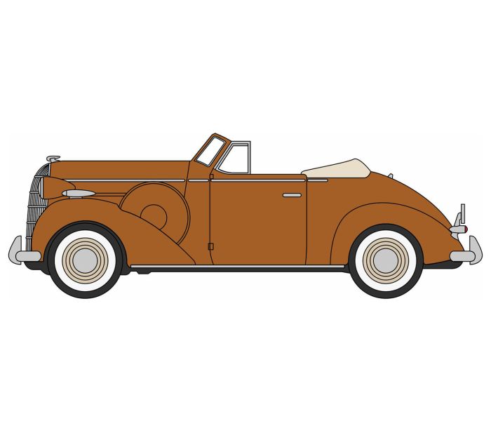 1936 Buick Special Convertible Coupe Bengal Brown Metallic