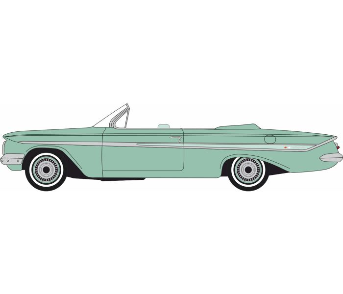 1961 Chevrolet Impala Convertible Arbor Green