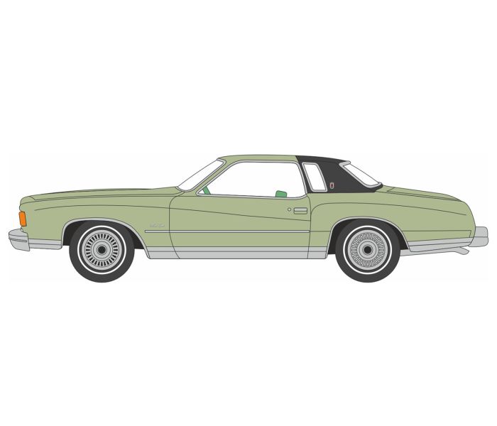 1974 Chevrolet Monte Carlo Landau Medium Green/Black Roof