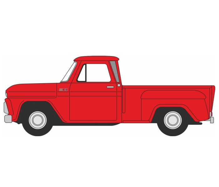 1965 Chevrolet Stepside Pickup Red