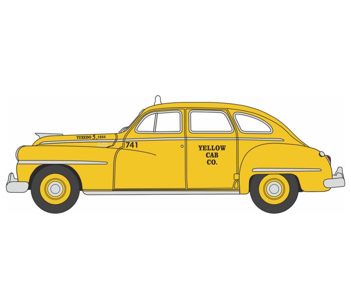 1946-48 DeSoto Suburban San Francisco Taxi
