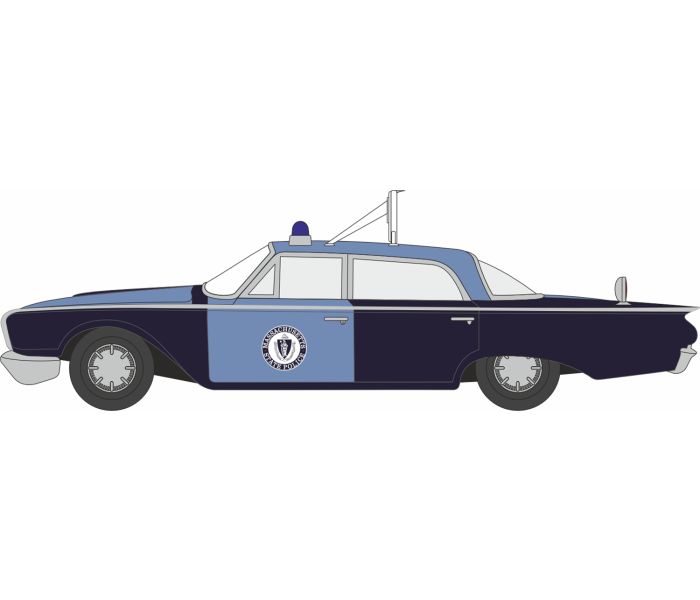 1960 Ford Fairlane Sedan Massachusetts State Police Car
