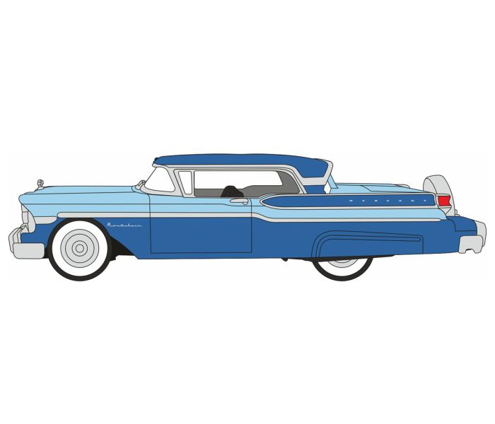 1957 Mercury Montclair Nantucket Blue/Pacific Blue