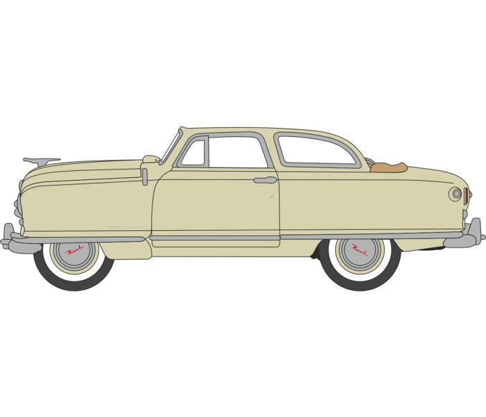 1950 Nash Rambler Custom Landau Convertible Open Champagne